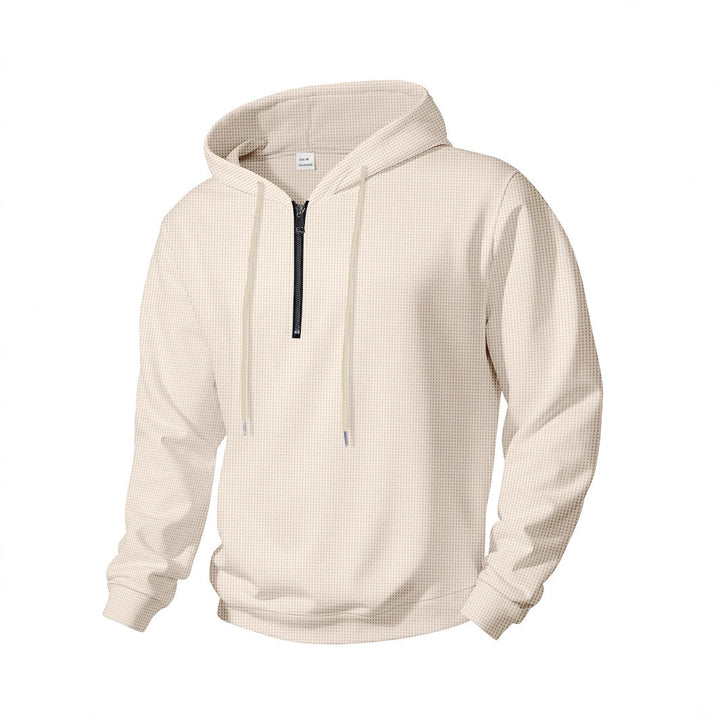 Men's sporty hoodie with innovative zipper and breathable fabric Lune London