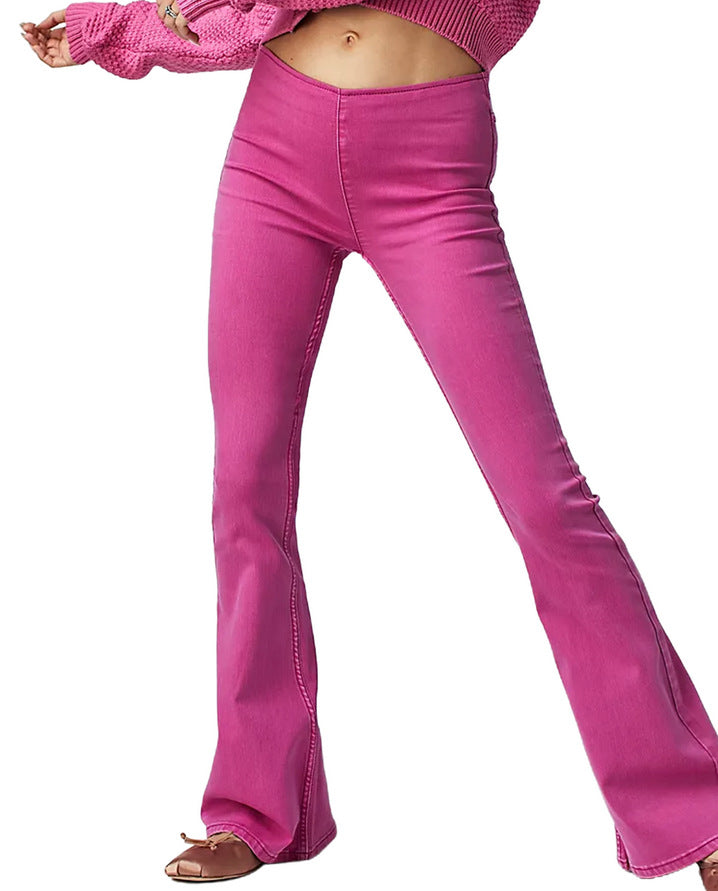 Women Flared Jeans in a casual cut with a high waistband and figure-flattering silhouette Lune London