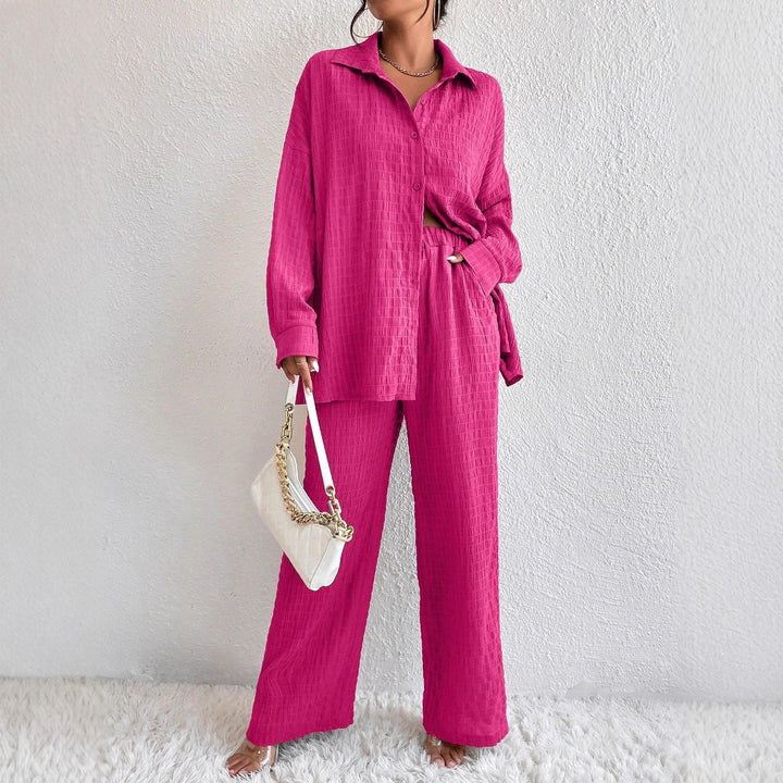 Women Comfortable Casual Long Sleeve Set Lune London
