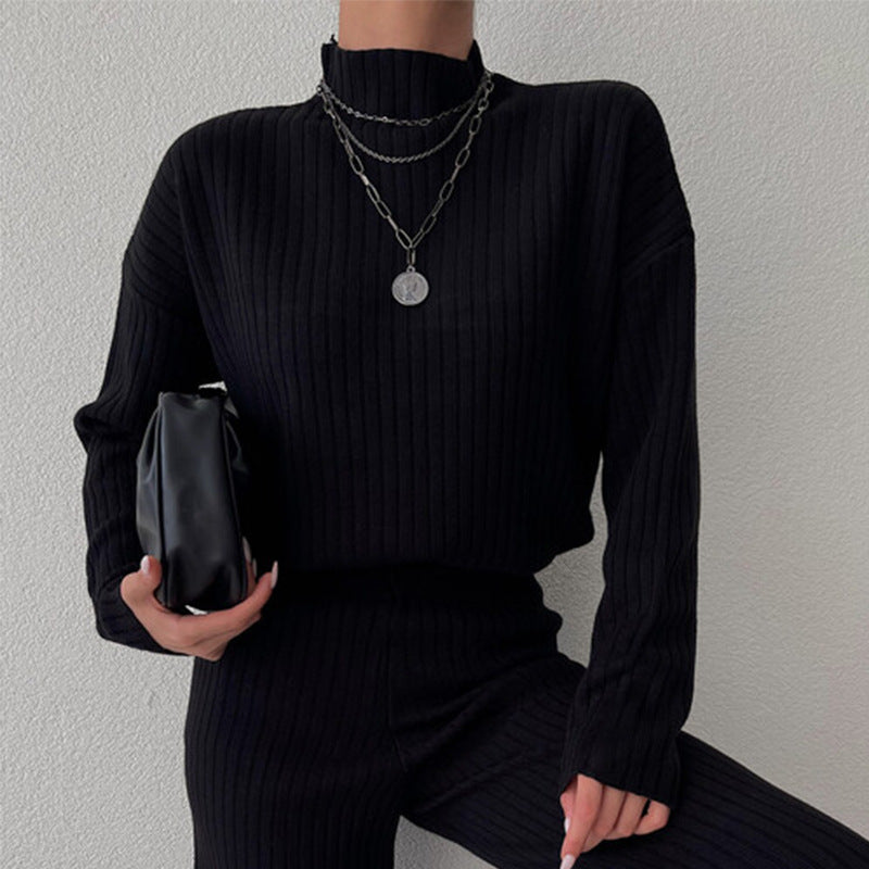 Pull surdimensionné texturé épais pour femmes Chic & Stil
