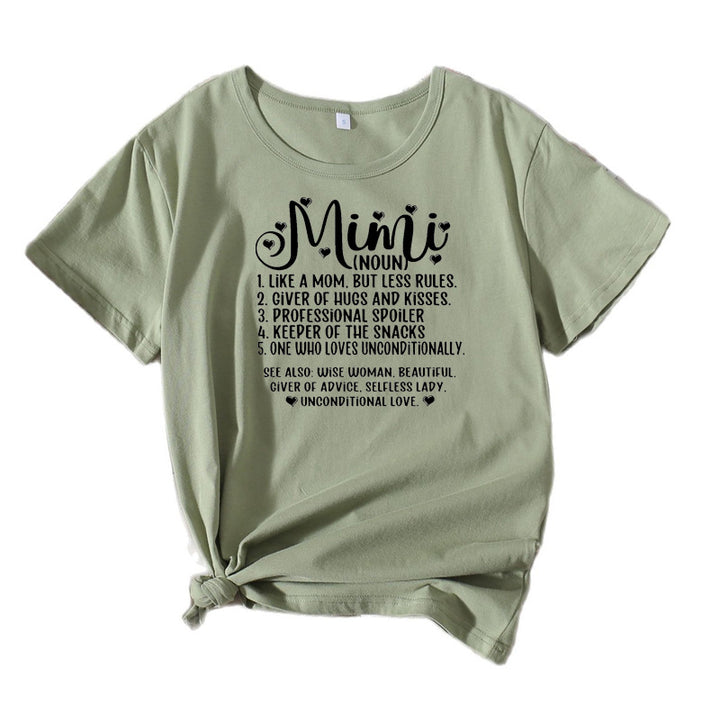 Ladies Casual Graphic Definition T-shirt Lune London