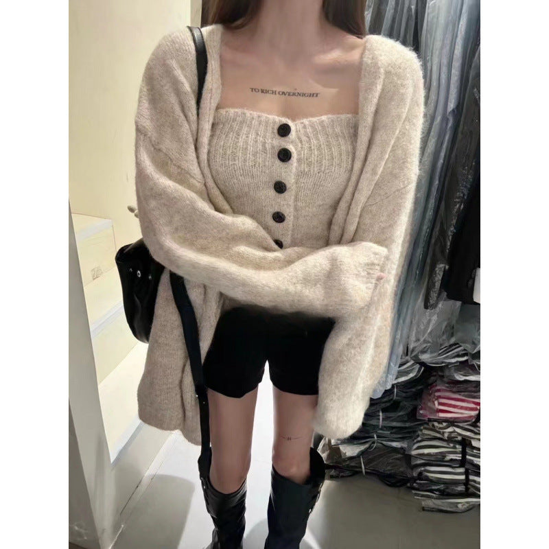 Gilet pour femmes avec détails de boutons et coupe ample Chic & Stil