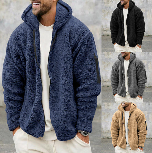 Warm and stylish fleece jacket for men Lune London