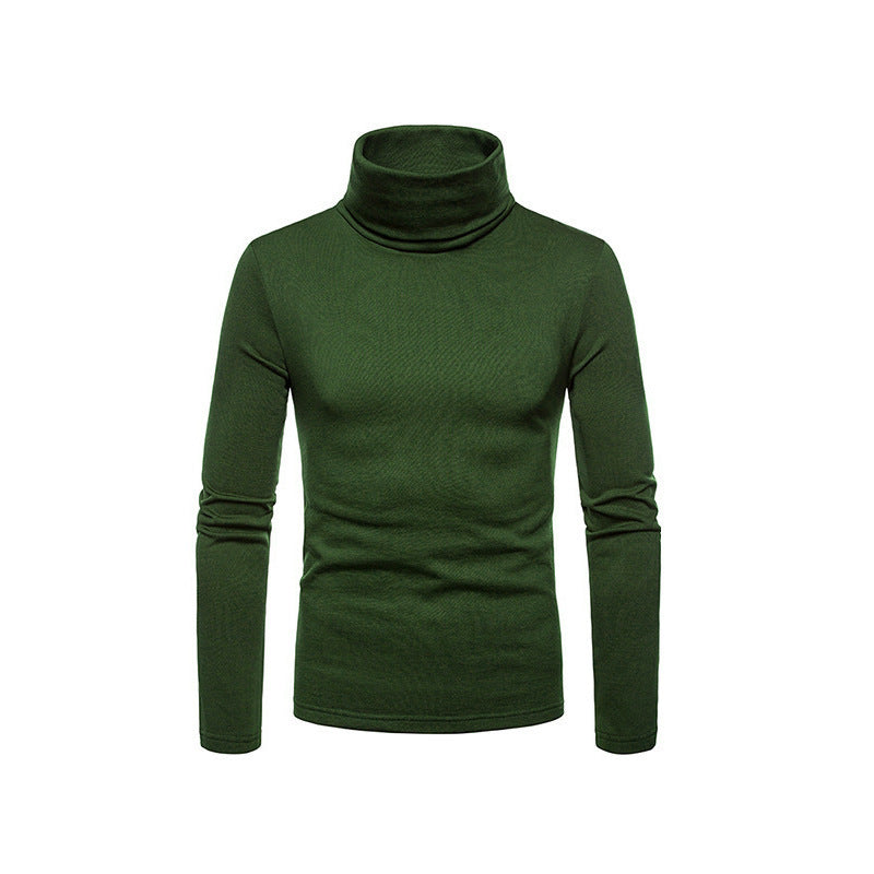 Trendy turtleneck sweater for men in fine knit Lune London
