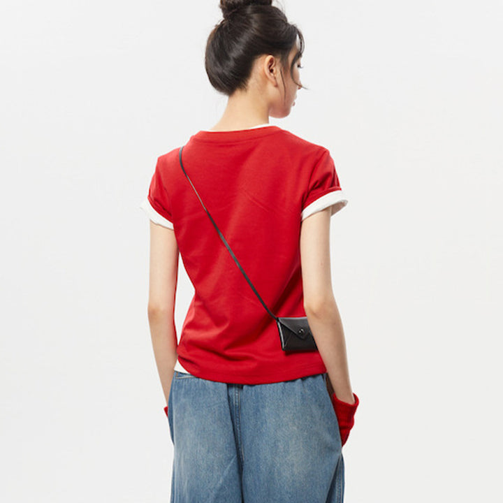 T-shirt décontracté pour femmes avec coupe moderne Chic & Stil