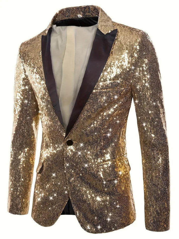 Elegant sequin jacket for men with a modern design Lune London
