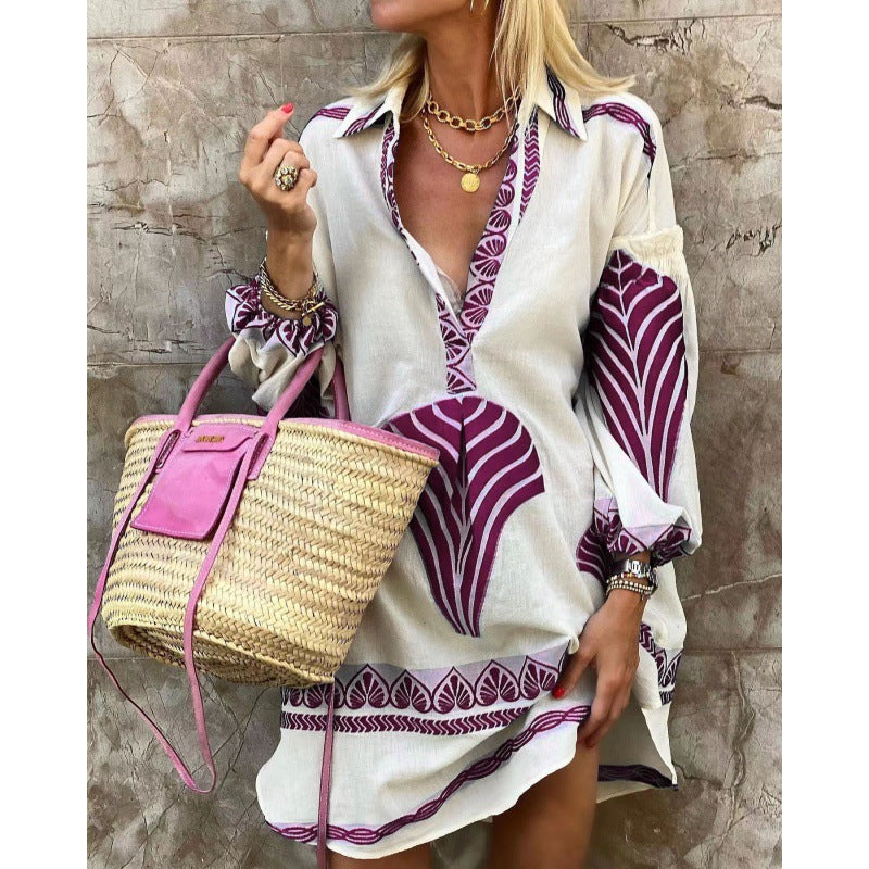 Women Boho-Chic Embroidered Midi Dress Lune London
