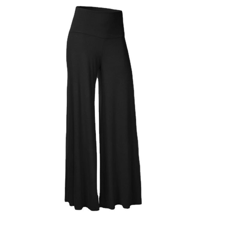 Casual palazzo pants for women with elastic waist and wide fit Lune Londonl