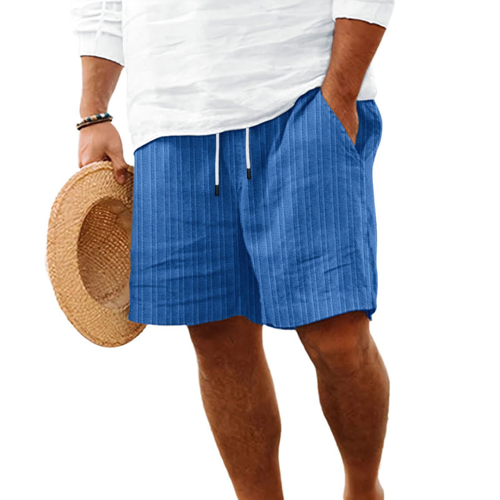 Casual beach shorts for men with elastic drawstring Lune London