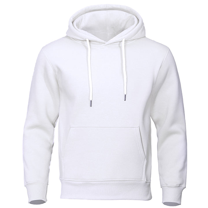 Men's hooded sweatshirt with soft inner lining and stylish details Lune London