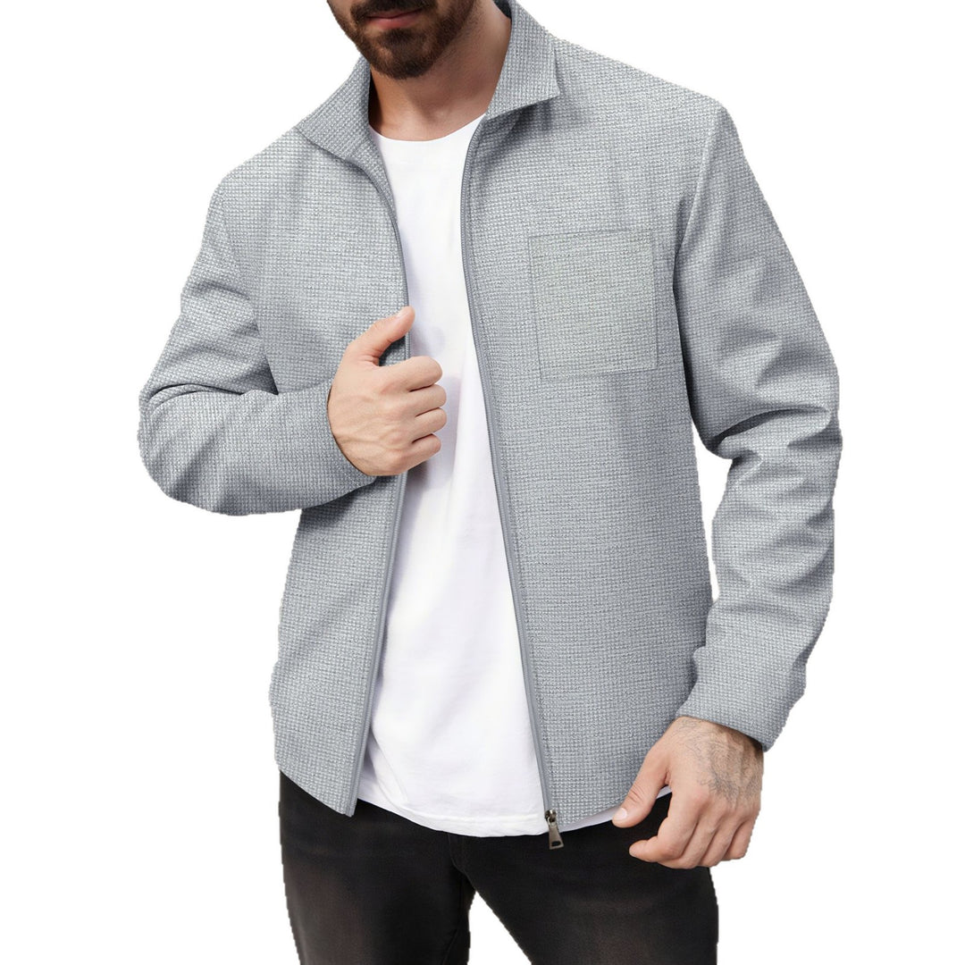 Casual men's jacket with a modern design and a practical chest pocket Lune London