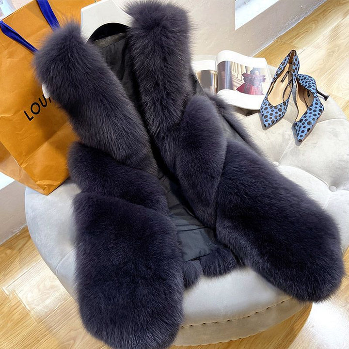 Ladies fur vest Lune London