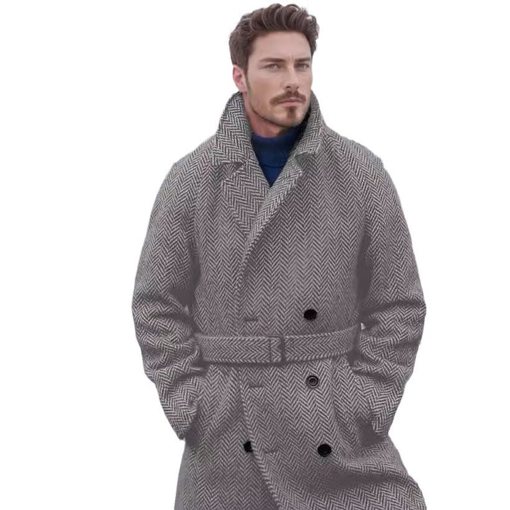 Elegant and warm wool coat for men Lune London
