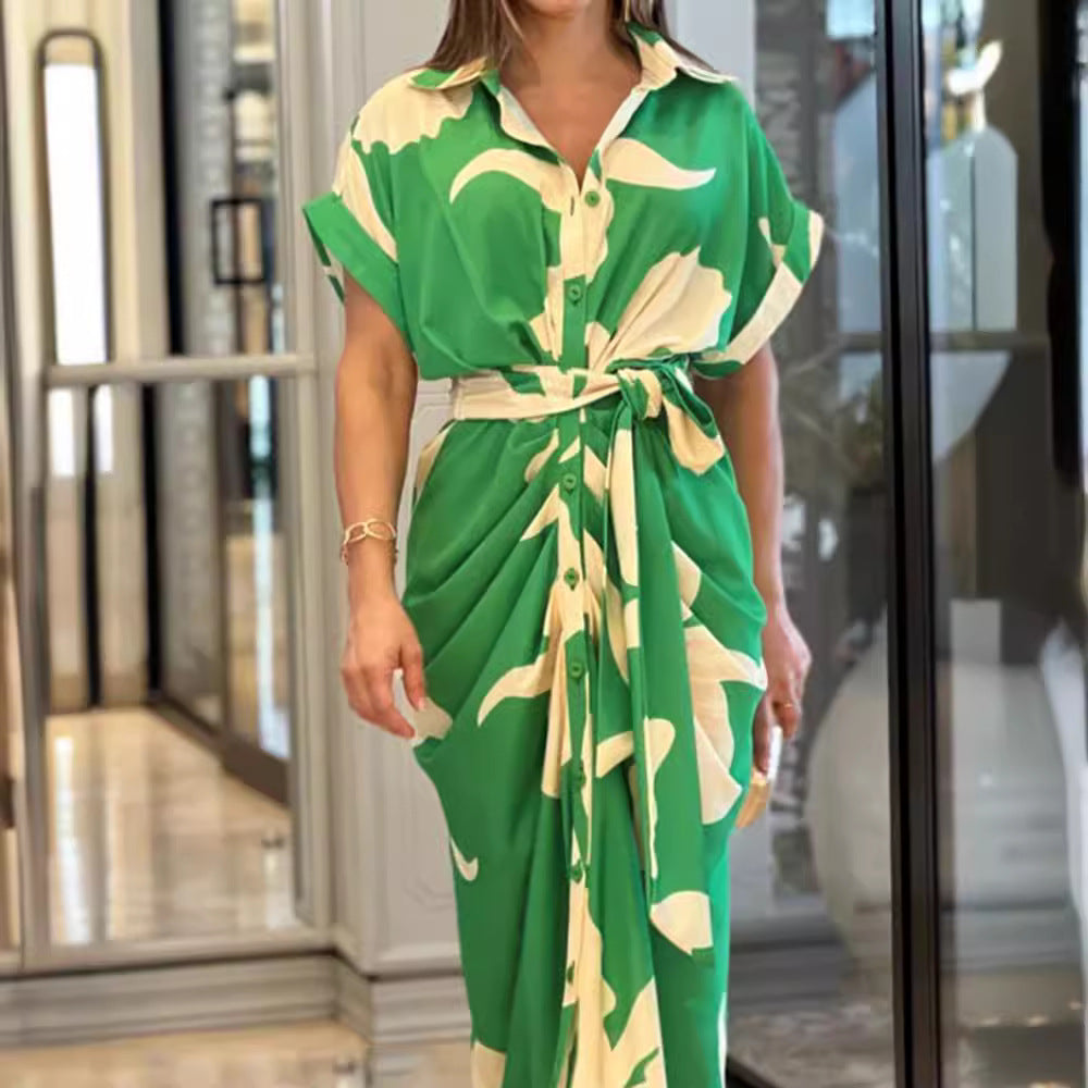 Lune London Tropical Shirt Dress for Women