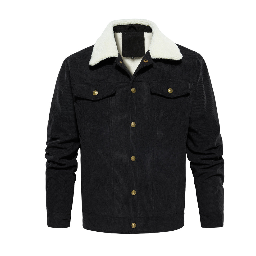 Corduroy jacket for men with fleece lining Lune London