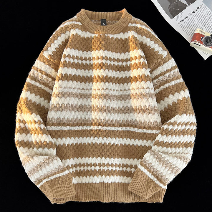 Ladies structured knit pullover Lune London