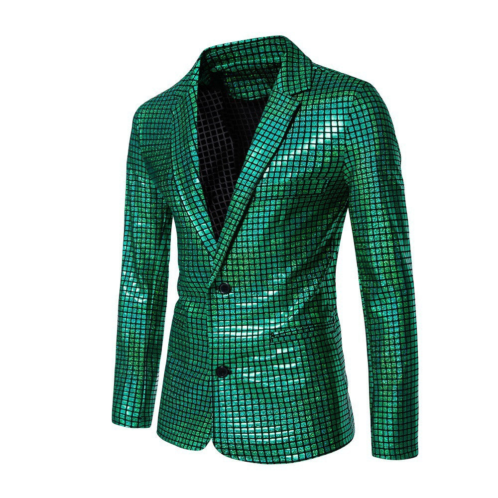 Shiny suit jacket for men Lune London