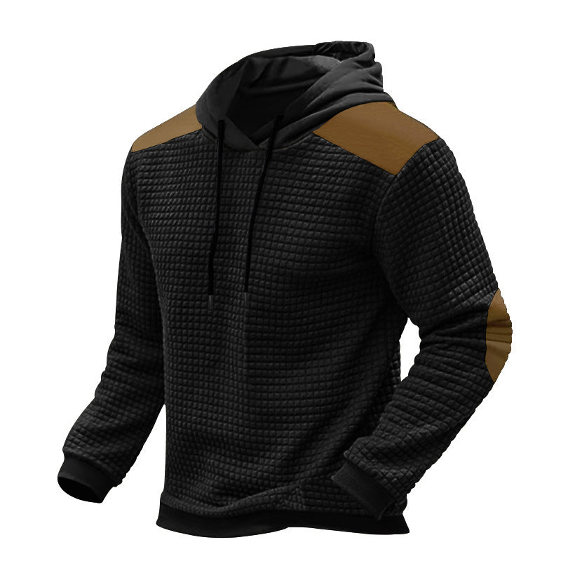 Men's structured hoodie with contrasting details Lune London