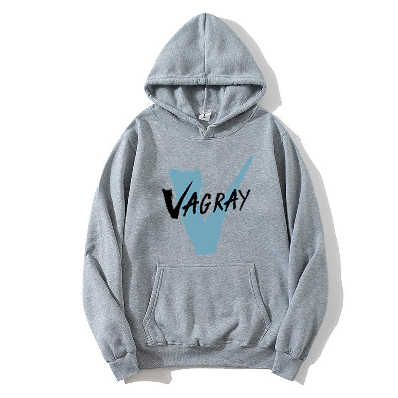 Women's hooded sweatshirt with modern logo print Chic & Stil
