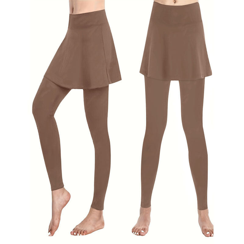 Leggings for women with integrated skirt Lune London
