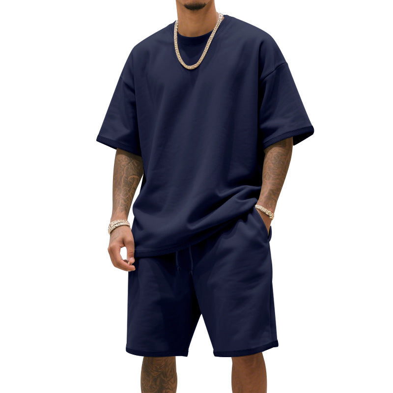 Men's Casual Training T-Shirt and Shorts Set Lune London