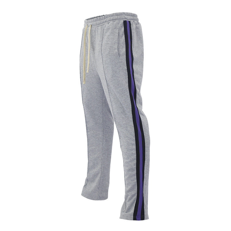 Men's sports pants with contrast stripes on the sides Lune London