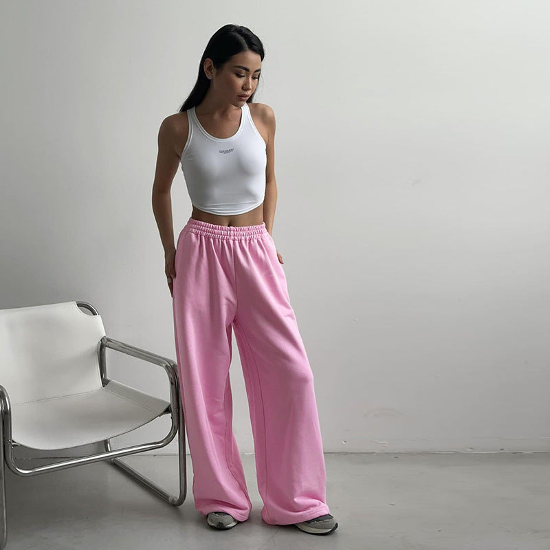 Wide high-waisted pants Lune London for women
