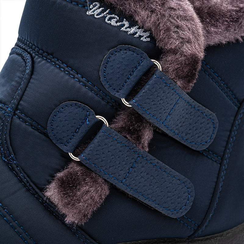 Bottes d'hiver à lacets isolées et chaudes pour femmes Lune London