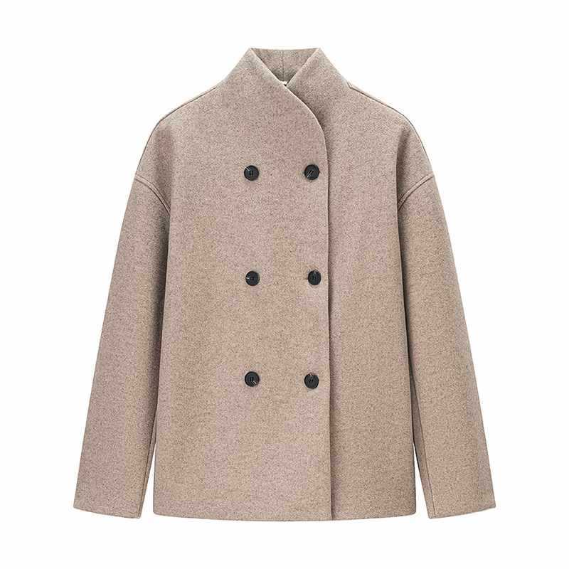 Lune London Elegant double-breasted transition jacket for women