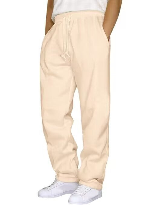 Women's comfortable sweatpants with side pockets and elastic waistband Chic & Stil
