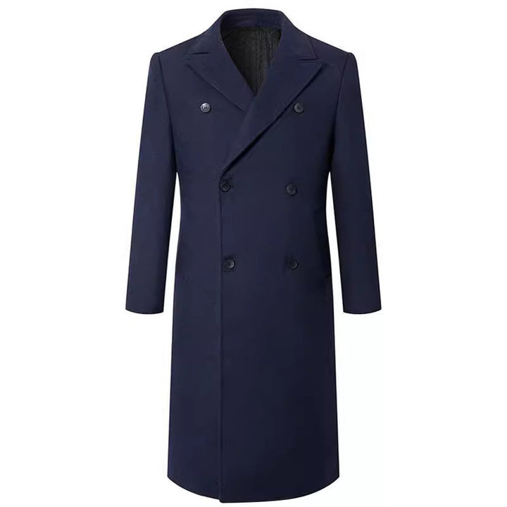 Double-breasted coat for men with elegant cut and practical pockets Lune London