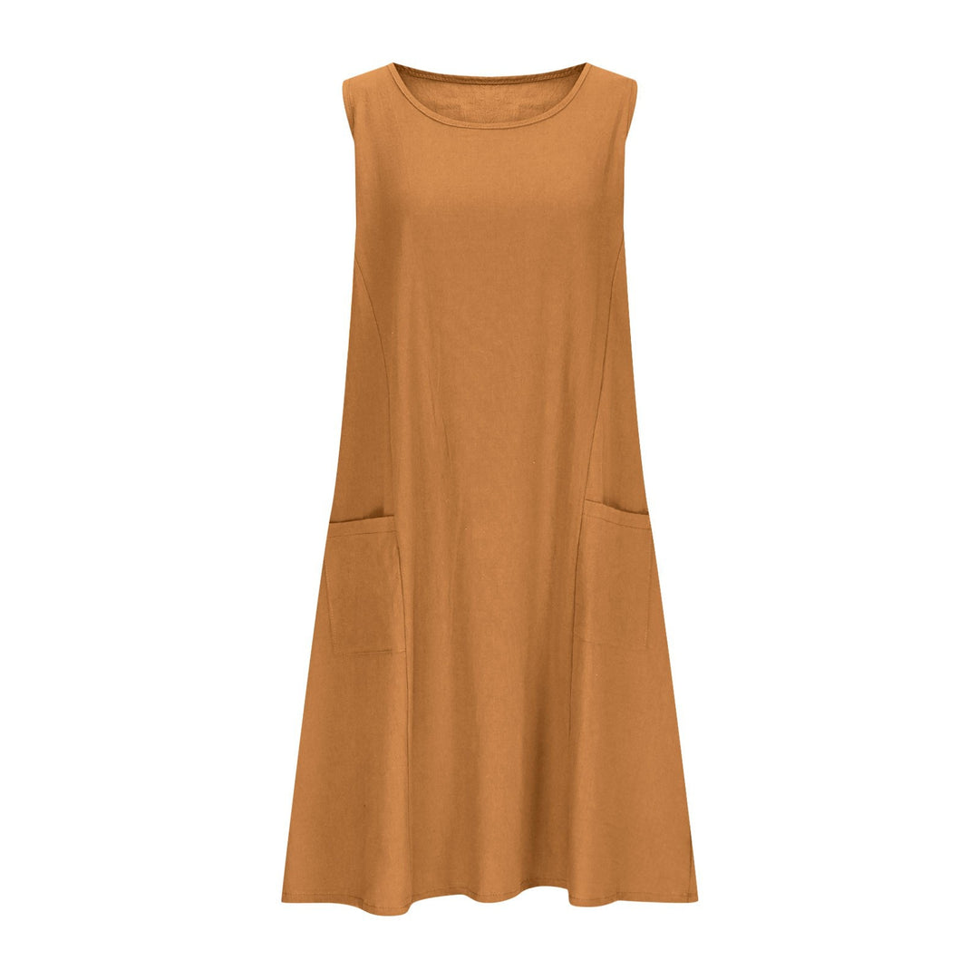 Lune London sleeveless shift dress for women