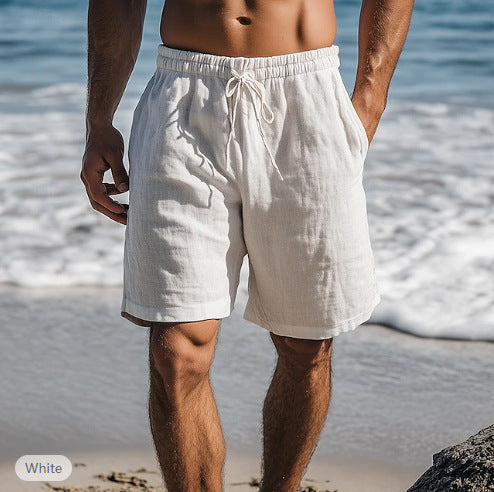 Shorts de bain pour hommes avec taille élastique et poches pratiques Lune London