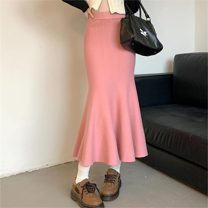 Ladies elegant wrap skirt with flared fashionable shape Lune London