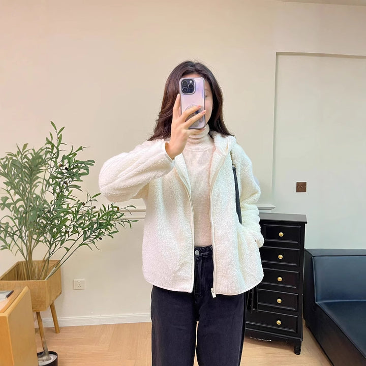 Veste en polaire pour femme, confortable et respirante, avec fermeture éclair intégrale Chic & Stil