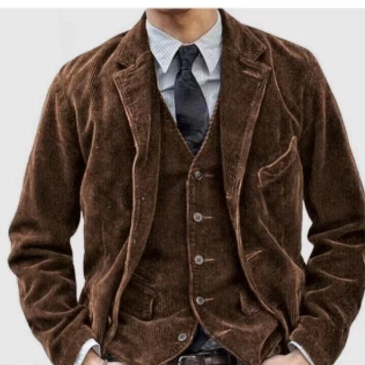 Elegant velvet jacket for men with classic fit Lune London