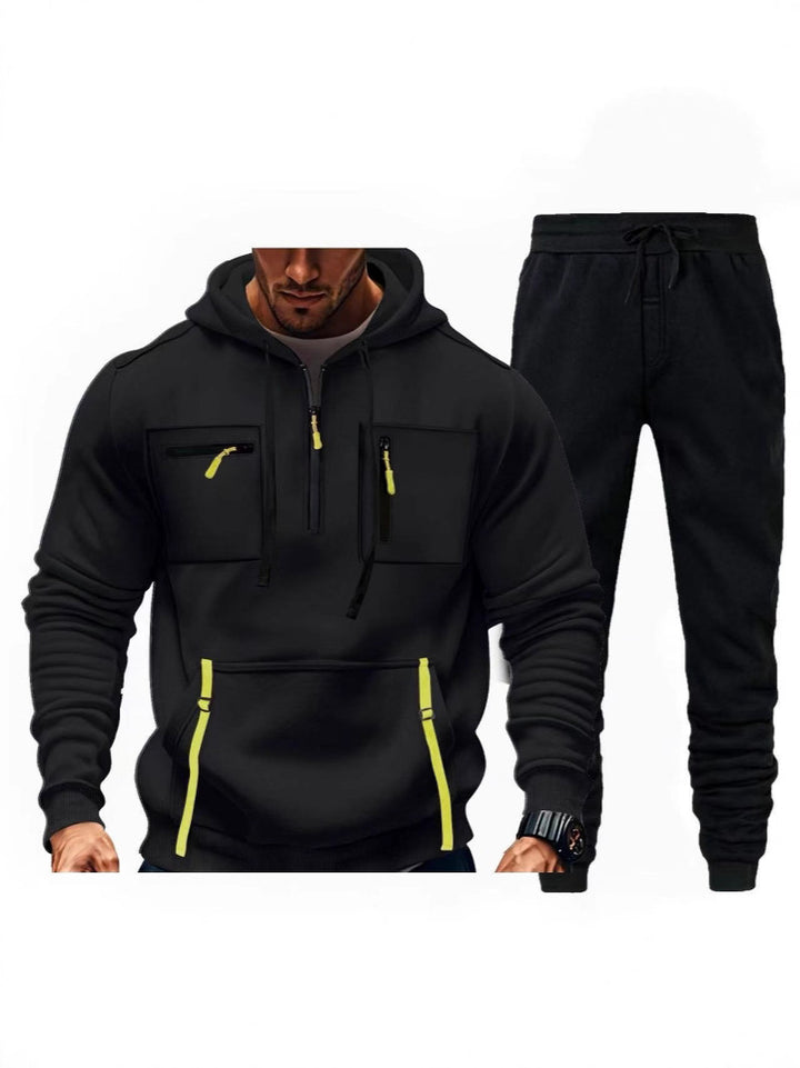Men multifunctional hoodie and jogger pants Lune London