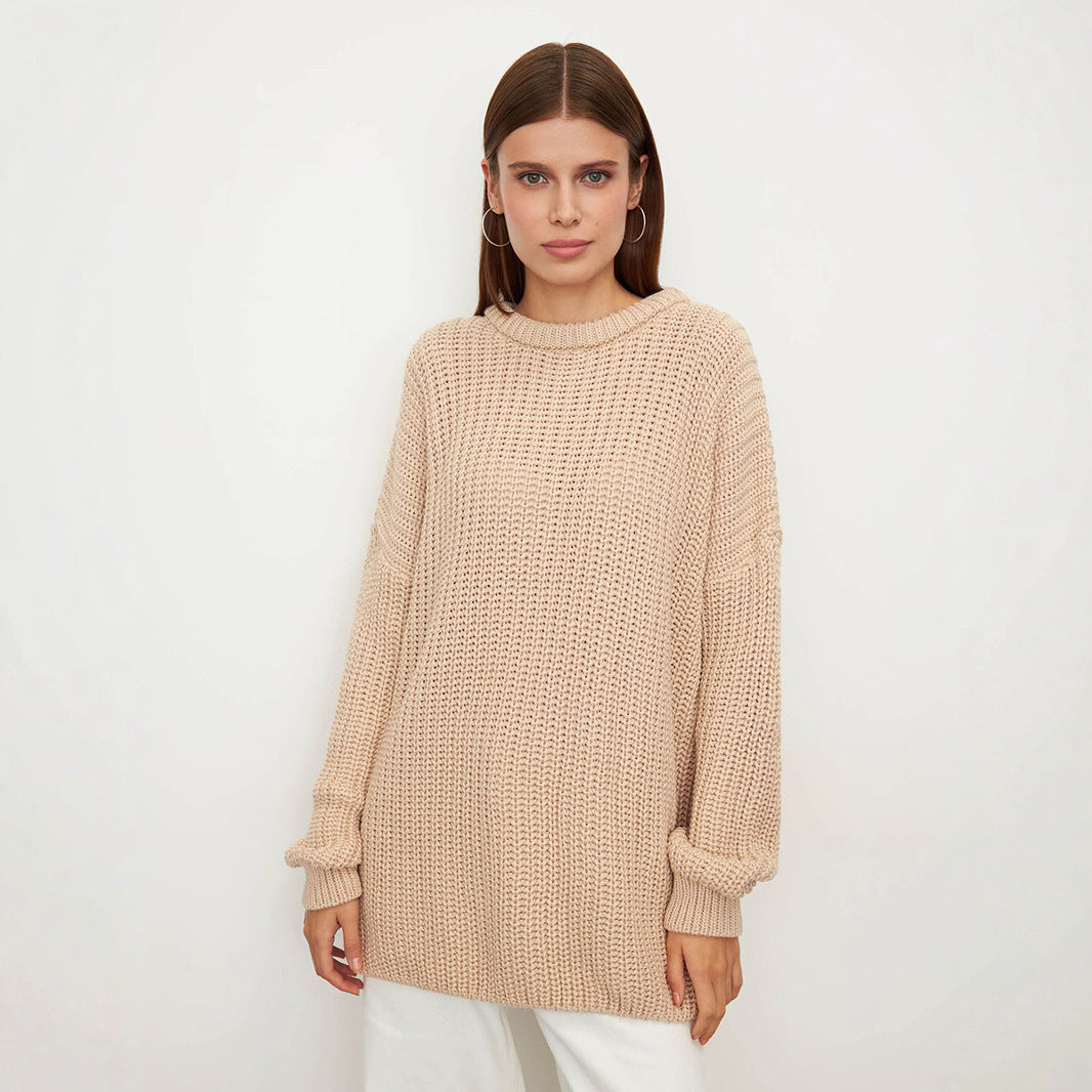 Casual knit sweater for women with a loose fit Lune London