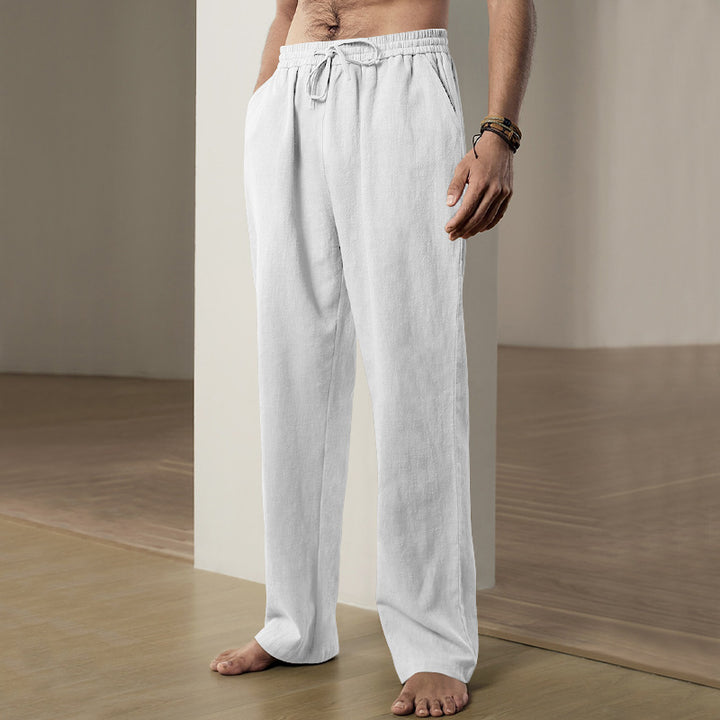 Comfortable leisure pants for men with elastic waistband Lune London