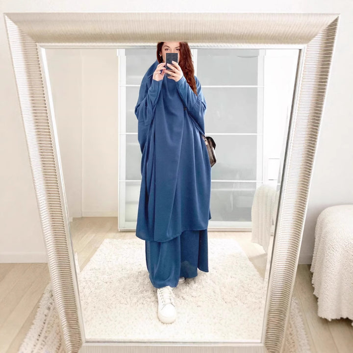 Kaftan à manches longues pour femmes avec coupe élégante et design large Chic & Stil