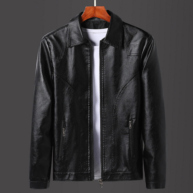 Casual faux leather jacket for men Lune London