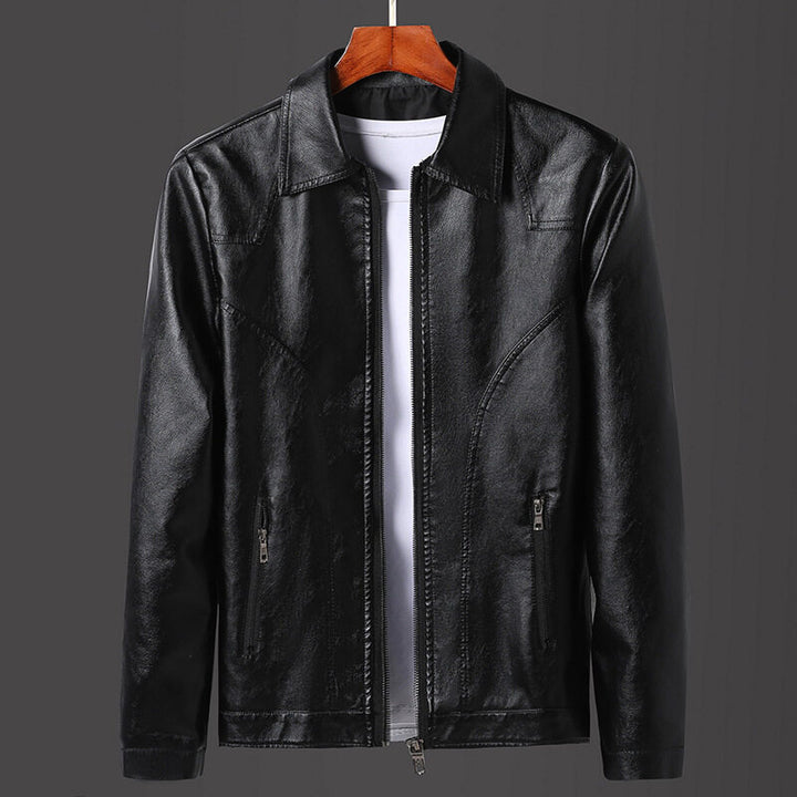Casual faux leather jacket for men Lune London
