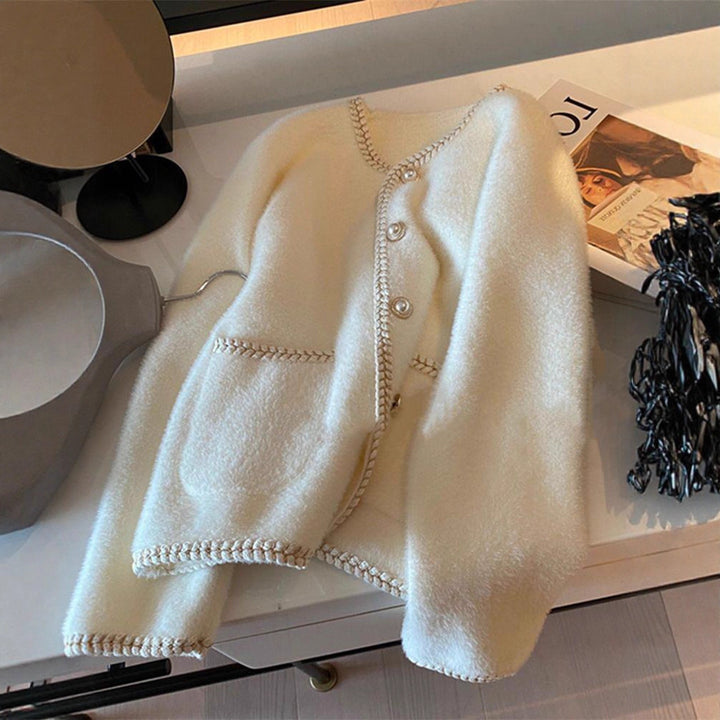 Cardigan Élégant pour Femmes avec Ornements en Perles Chic & Stil