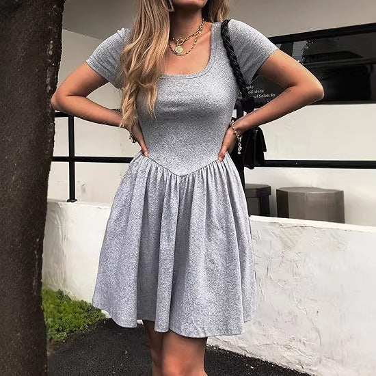 Women's Short Sleeve Dress Lune London