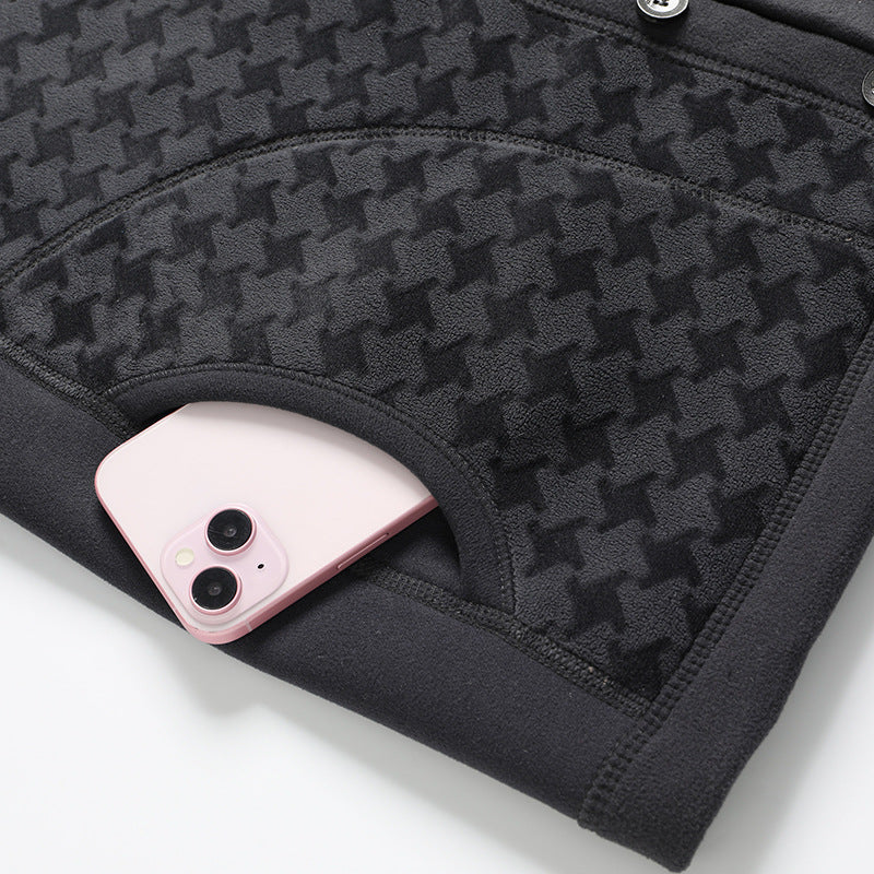 Women thermal insulated vest with textured design Lune London
