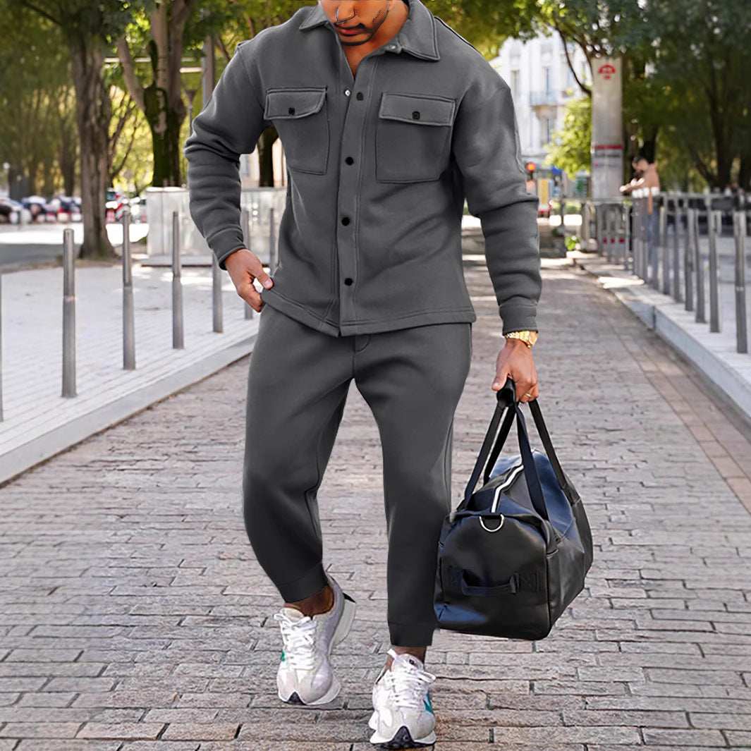 Casual jacket for men with practical pockets and comfortable fit Lune London