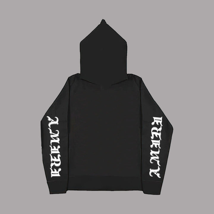 Hooded sweatshirt for women with unique graphic print Lune London