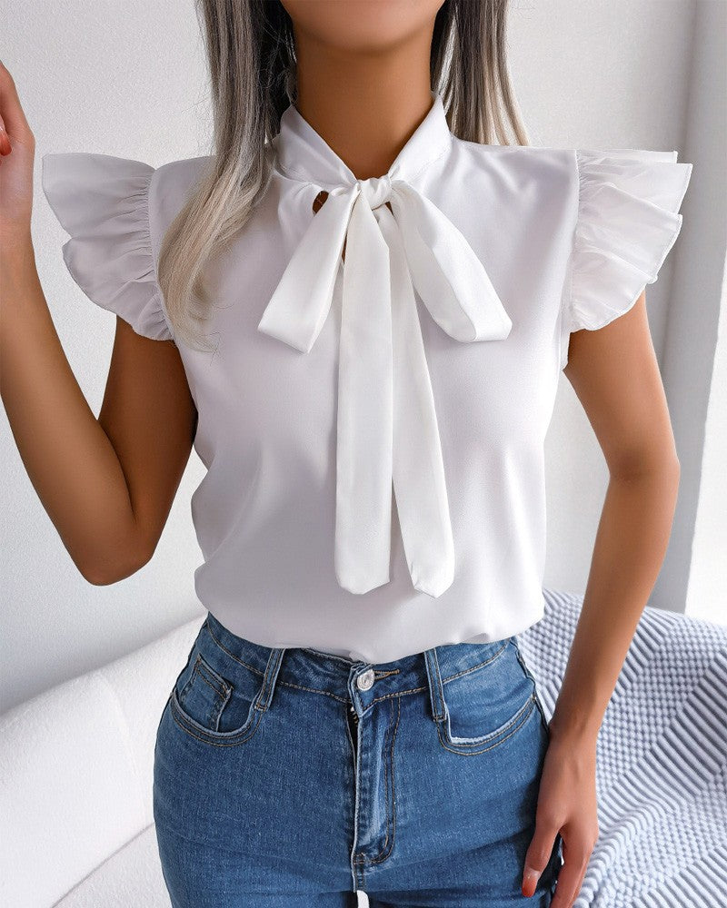 Lune London Puff Sleeve Blouse for Women
