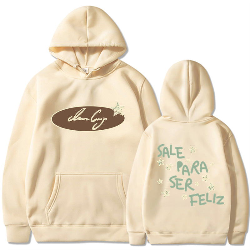 Women's hoodie sweatshirt with creative lettering and eye-catching design Chic & Stil