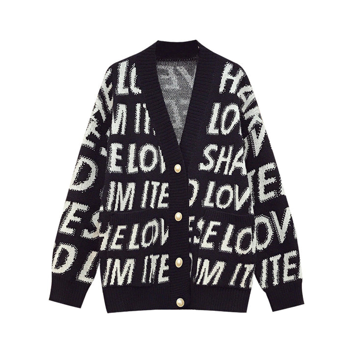 Ladies casual knit cardigan Lune London